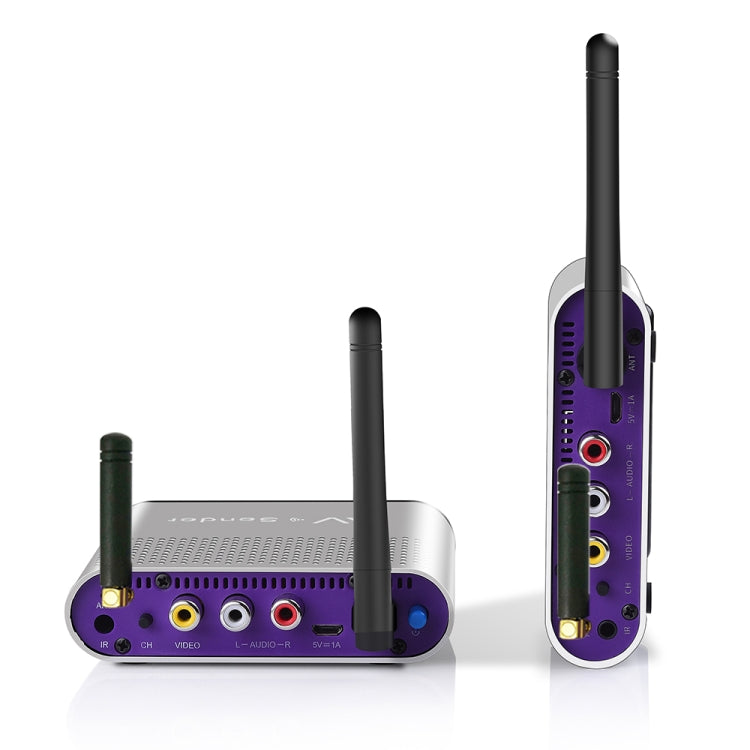 Measy AV240 2.4GHz Wireless Audio / Video Transmitter and Receiver with Infrared Return Function, Transmission Distance: 400m - free shipping - PMC TechLife - Order now!