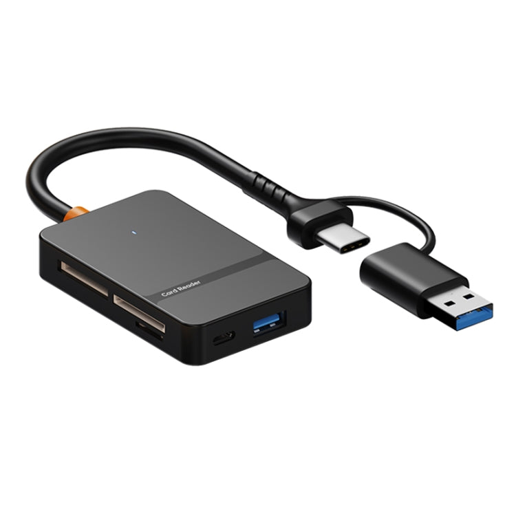ADS-316 8 in 1 Type-C+USB Multi-function Card Reader -  by PMC Jewellery | Online Shopping South Africa | PMC Jewellery | Buy Now Pay Later Mobicred