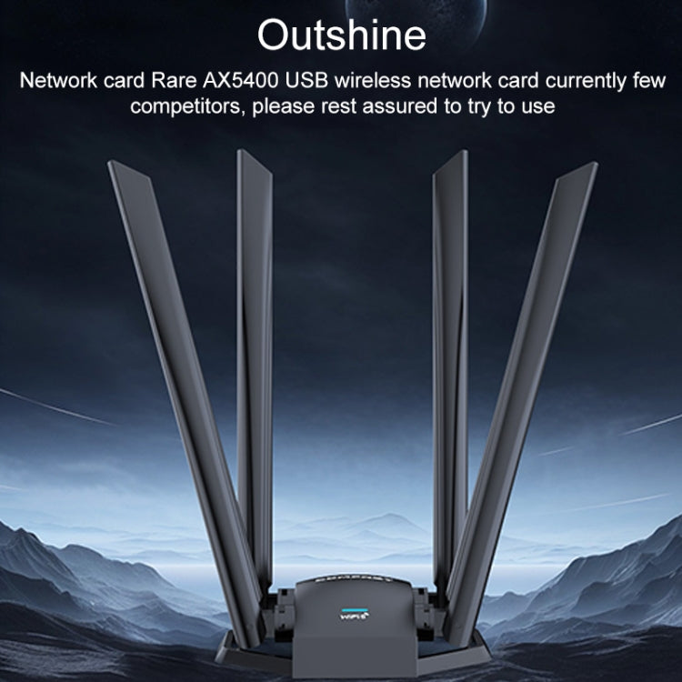 COMFAST CF-975AX 5400Mbps USB3.0 WiFi6 Dual Frequency Free Drive Network Card - free shipping - PMC Jewellery - Order now!