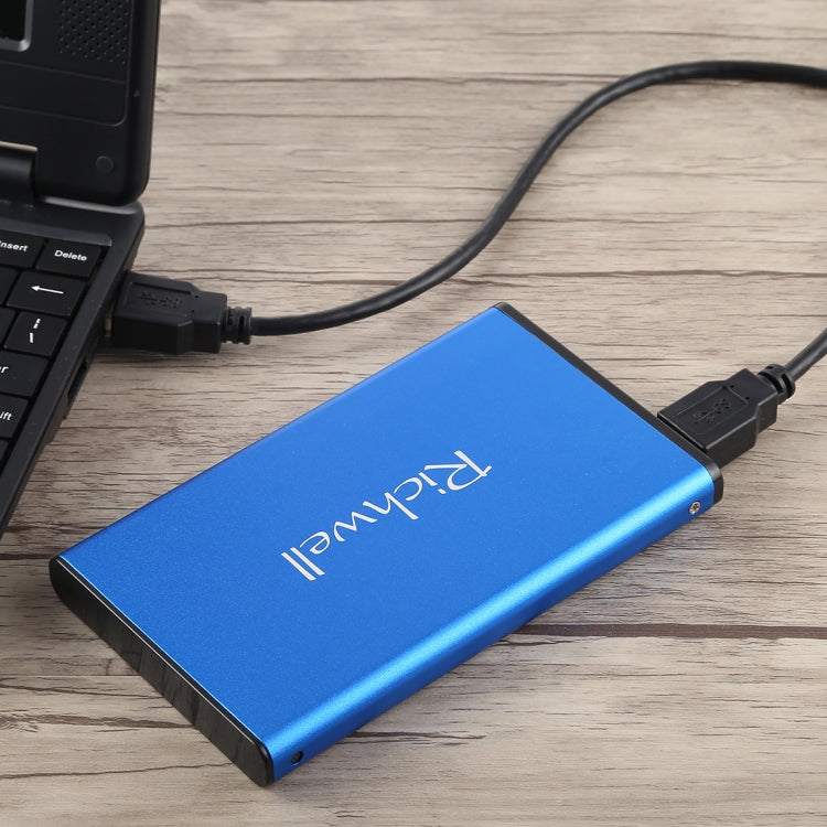 Richwell SATA R2-SATA-2TB 2TB 2.5 inch USB3.0 Super Speed Interface Mobile Hard Disk Drive(Blue) - External Hard Drives by Richwell | Online Shopping South Africa | PMC Jewellery | Buy Now Pay Later Mobicred