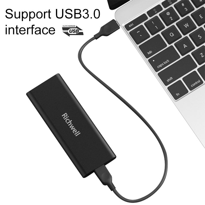 Richwell SSD R280-SSD-240GB 240GB Mobile Hard Disk Drive for Desktop PC(Black) - free shipping - PMC Jewellery - Order now!