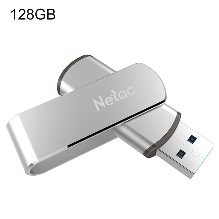 Netac U388 128GB USB 3.0 Twister Secure Encryption Flash Disk - USB Flash Drives by Netac | Online Shopping South Africa | PMC Jewellery | Buy Now Pay Later Mobicred