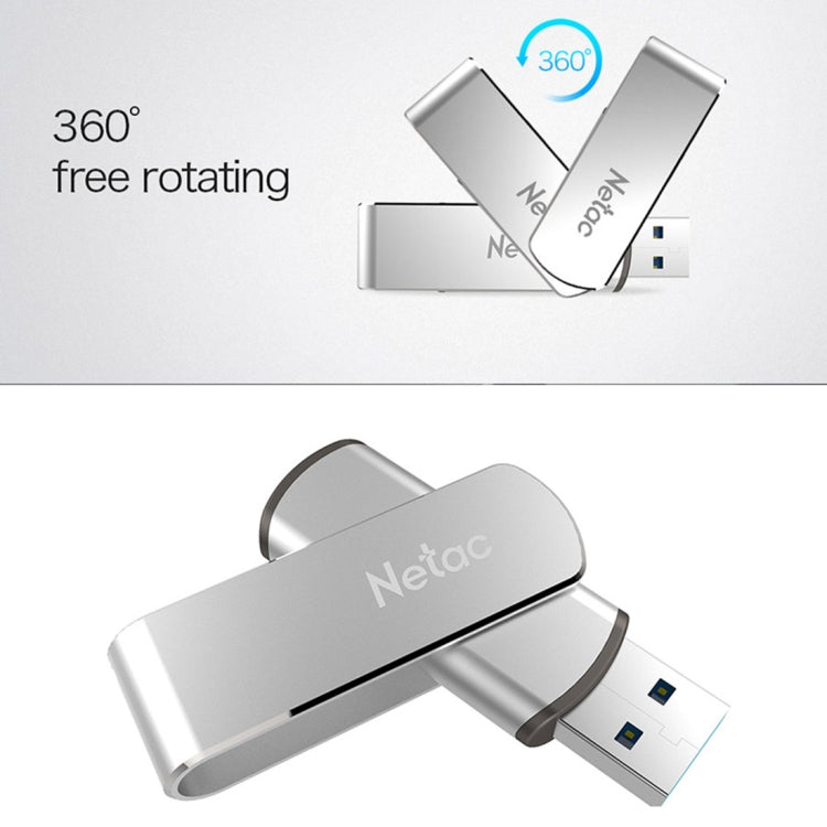 Netac U388 128GB USB 3.0 Twister Secure Encryption Flash Disk - USB Flash Drives by Netac | Online Shopping South Africa | PMC Jewellery | Buy Now Pay Later Mobicred