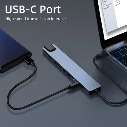 10 in 1 USB-C / Type-C Iinterface Docking Station Multi-function HUB - USB HUB by PMC Jewellery | Online Shopping South Africa | PMC Jewellery | Buy Now Pay Later Mobicred