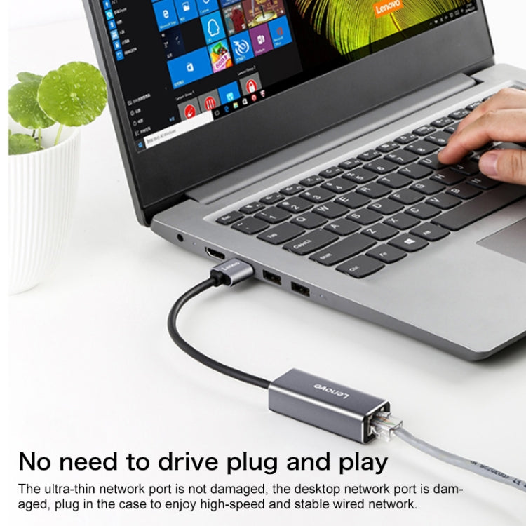 Lenovo F1-U01 Type-C / USB-C to Gigabit Ethernet Converter - free shipping - PMC Jewellery - Order now!