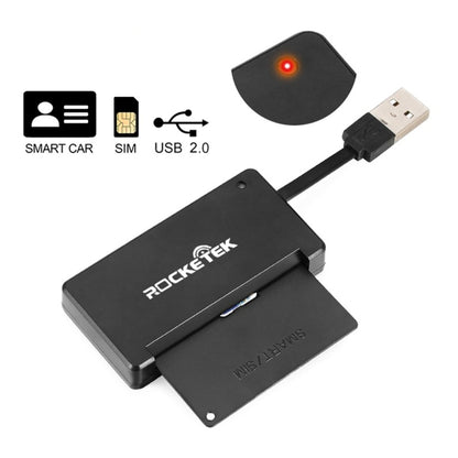 ROCKETEK SCR3 CAC ID SIM Chip Smart Card Reader -  by ROCKETEK | Online Shopping South Africa | PMC Jewellery | Buy Now Pay Later Mobicred