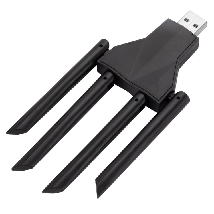 1300Mbps 5G Wireless Network Card Gigabit Dual Band Driver-free USB WiFi Receiver - USB Network Adapter by PMC TechLife | Online Shopping South Africa | PMC TechLife | Buy Now Pay Later Mobicred