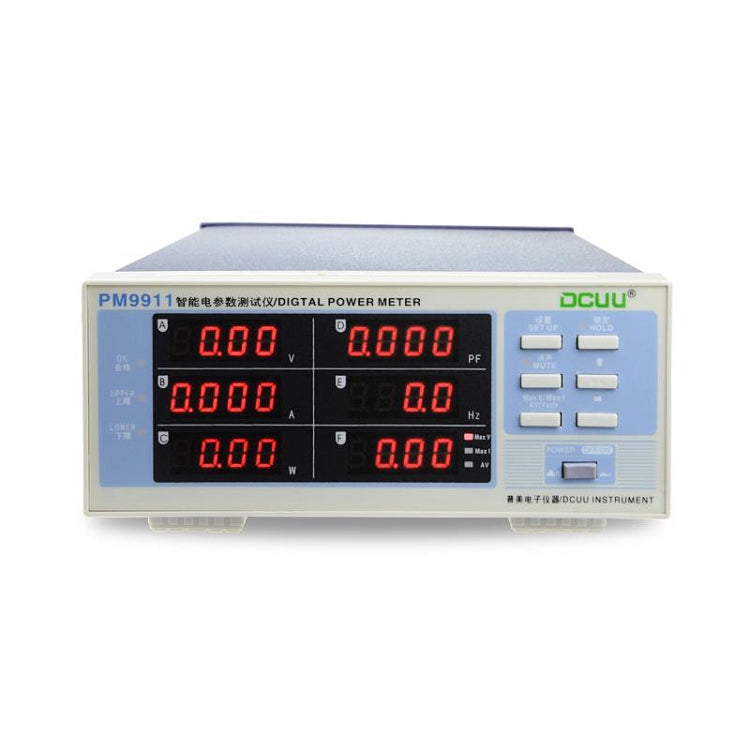 DCUU PM9911 Intelligent Electrical Parameters Measuring Instrument(US Plug) - Current & Voltage Tester by PMC TechLife | Online Shopping South Africa | PMC TechLife | Buy Now Pay Later Mobicred