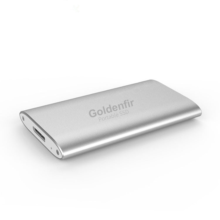 Goldenfir NGFF to Micro USB 3.0 Portable Solid State Drive, Capacity: 256GB(Silver) - External Solid State Drives by Goldenfir | Online Shopping South Africa | PMC Jewellery | Buy Now Pay Later Mobicred