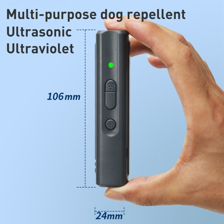 N11 Ultrasonic Dog Repeller with UV Flashlight (Orange) - Training Aids by PMC Jewellery | Online Shopping South Africa | PMC Jewellery | Buy Now Pay Later Mobicred