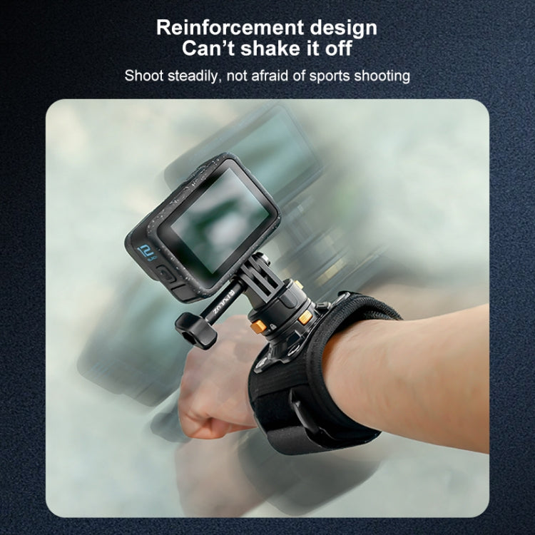PULUZ Magnetic Quick-release Wrist Strap Harness Belt (Black) - Wrist Strap by PULUZ | Online Shopping South Africa | PMC TechLife | Buy Now Pay Later Mobicred