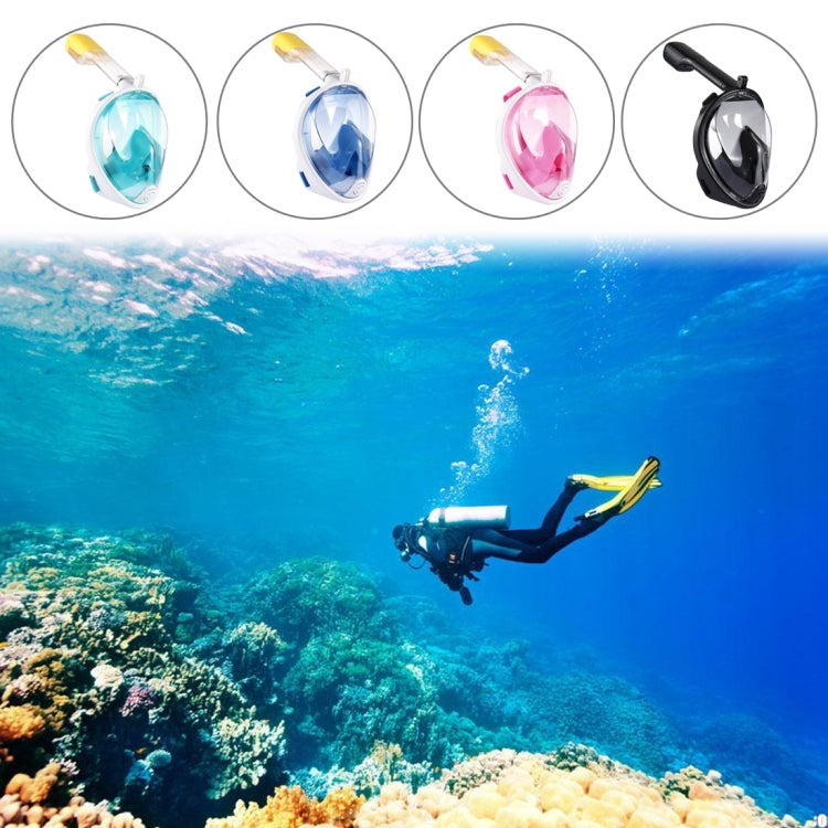 PULUZ 220mm Tube Water Sports Diving Equipment Full Dry Snorkel Mask for GoPro Hero12 Black / Hero11 /10 /9 /8 /7 /6 /5, Insta360 Ace / Ace Pro, DJI Osmo Action 4 and Other Action Cameras, S/M Size(Green) - Diving Mask by PULUZ | Online Shopping South Africa | PMC Jewellery | Buy Now Pay Later Mobicred