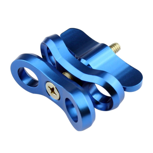 PULUZ Ball Clamp Close Hole Diving Camera Bracket CNC Aluminum Spring Flashlight Clamp for Diving Underwater Photography System(Blue) - Diving Accessories by PULUZ | Online Shopping South Africa | PMC Jewellery | Buy Now Pay Later Mobicred