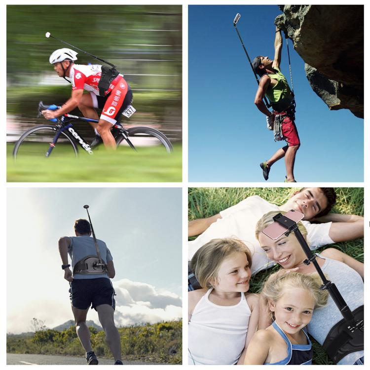 PULUZ Waist Belt Mount Strap for GoPro, Insta360, DJI and Other Action Cameras - free shipping - PMC TechLife - Order now!