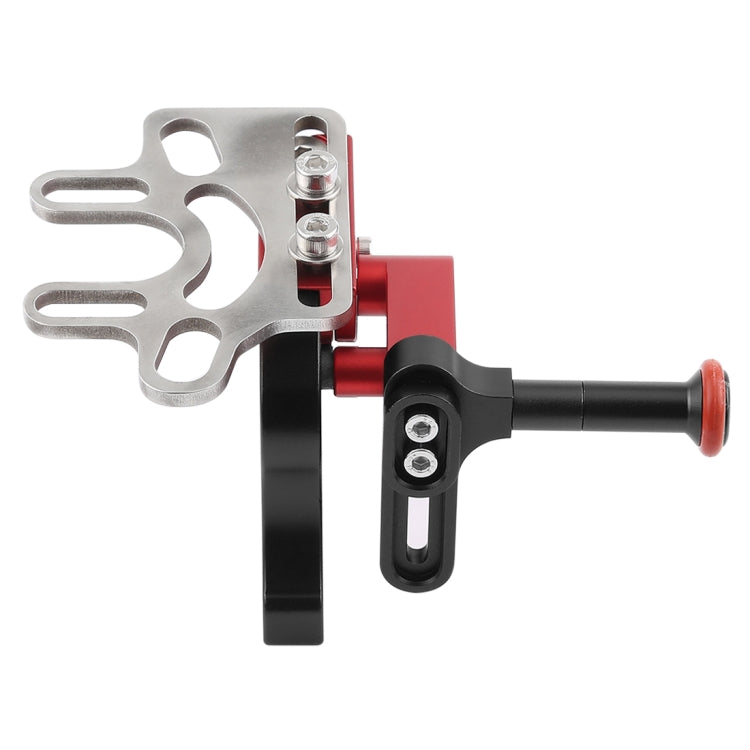 PULUZ Shutter Release Trigger Extension Adapter Lever Mount for Underwater Arm System(Black Red) - free shipping - PMC TechLife - Order now!