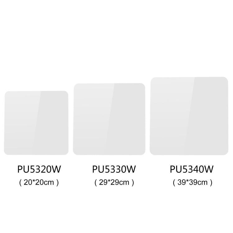 PULUZ 39cm Photography Acrylic Reflective Display Table Background Board(White) -  by PULUZ | Online Shopping South Africa | PMC TechLife | Buy Now Pay Later Mobicred