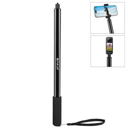 PULUZ 2m Metal Selfie Stick Monopod  for Insta360 One RS / X2 / X3 / X4 (Black) - Self Monopod Grip by PULUZ | Online Shopping South Africa | PMC Jewellery