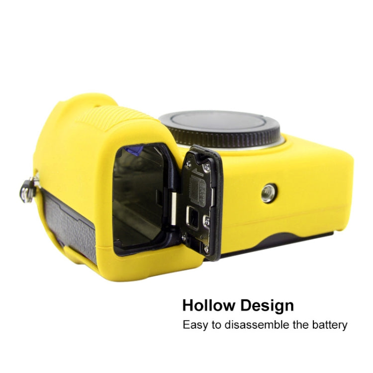 PULUZ Soft Silicone Protective Case for Sony A9 (ILCE-9) / A7 III/ A7R  III(Yellow) - Protective Case by PULUZ | Online Shopping South Africa | PMC TechLife | Buy Now Pay Later Mobicred