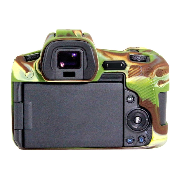 PULUZ Soft Silicone Protective Case for Canon EOS R(Camouflage) - Protective Case by PULUZ | Online Shopping South Africa | PMC TechLife | Buy Now Pay Later Mobicred