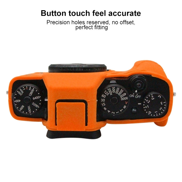 PULUZ Soft Silicone Protective Case for FUJIFILM XT3(Orange) - Protective Case by PULUZ | Online Shopping South Africa | PMC Jewellery | Buy Now Pay Later Mobicred