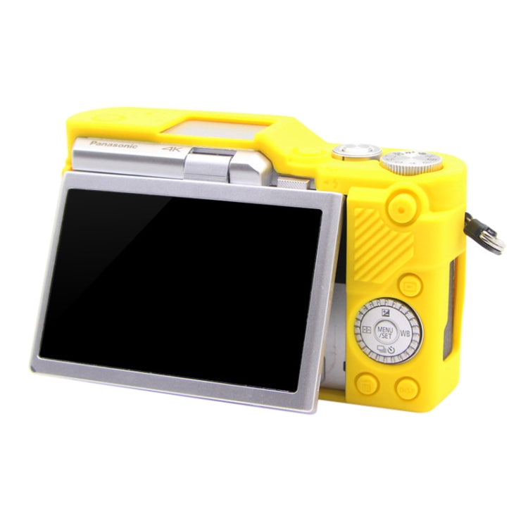 PULUZ Soft Silicone Protective Case for Panasonic Lumix GF10(Yellow) - Protective Case by PULUZ | Online Shopping South Africa | PMC TechLife | Buy Now Pay Later Mobicred