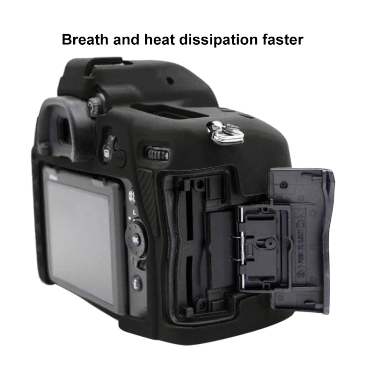 PULUZ Soft Silicone Protective Case for Nikon D780(Black) - Protective Case by PULUZ | Online Shopping South Africa | PMC Jewellery | Buy Now Pay Later Mobicred