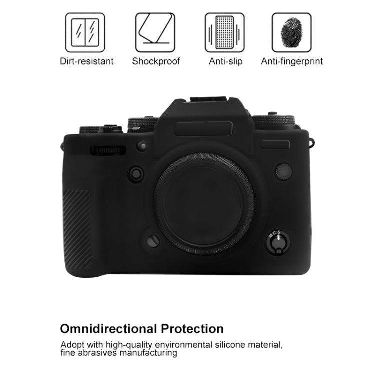 PULUZ Soft Silicone Protective Case for Fujifilm X-T4(Black) - Protective Case by PULUZ | Online Shopping South Africa | PMC Jewellery | Buy Now Pay Later Mobicred