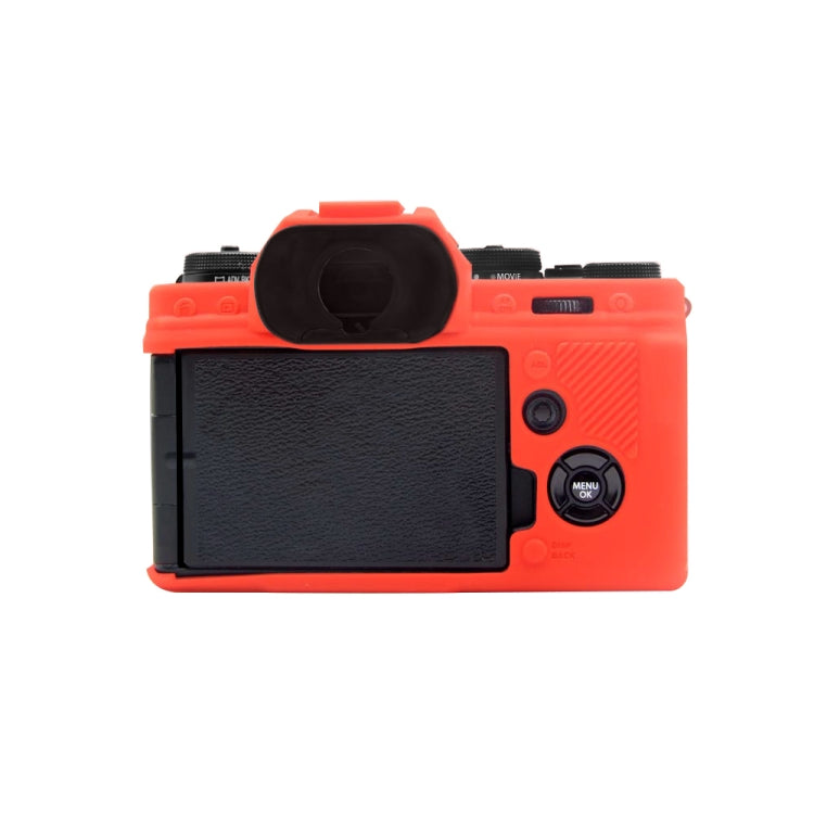 PULUZ Soft Silicone Protective Case for Fujifilm X-T4(Red) - Protective Case by PULUZ | Online Shopping South Africa | PMC Jewellery | Buy Now Pay Later Mobicred