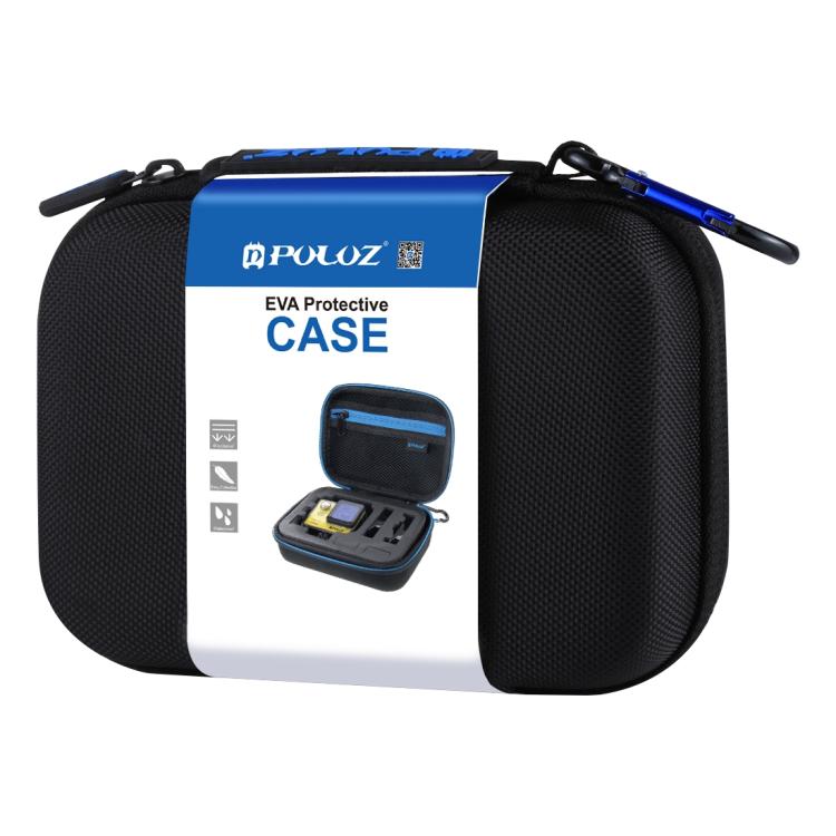 PULUZ Waterproof Carrying and Travel Case for GoPro, DJI Osmo Action and other Sport Cameras Accessories, Small Size: 16cm x 12cm x 7cm(Black) - Carry Cases by PULUZ | Online Shopping South Africa | PMC TechLife | Buy Now Pay Later Mobicred