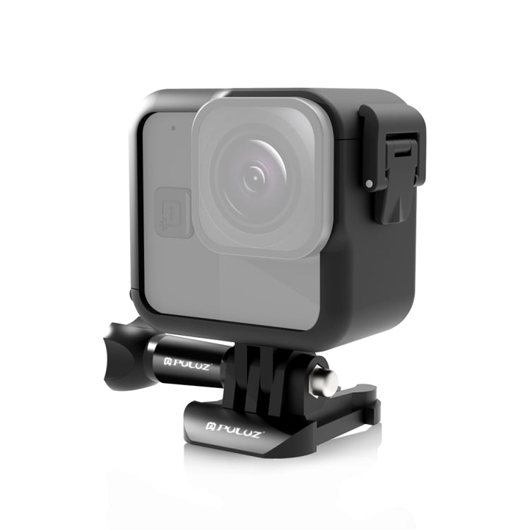 For GoPro Hero11 Black Mini PULUZ PC Plastic Border Frame with Buckle Basic Mount & Screw(Black) - Protective Frame by PULUZ | Online Shopping South Africa | PMC Jewellery | Buy Now Pay Later Mobicred