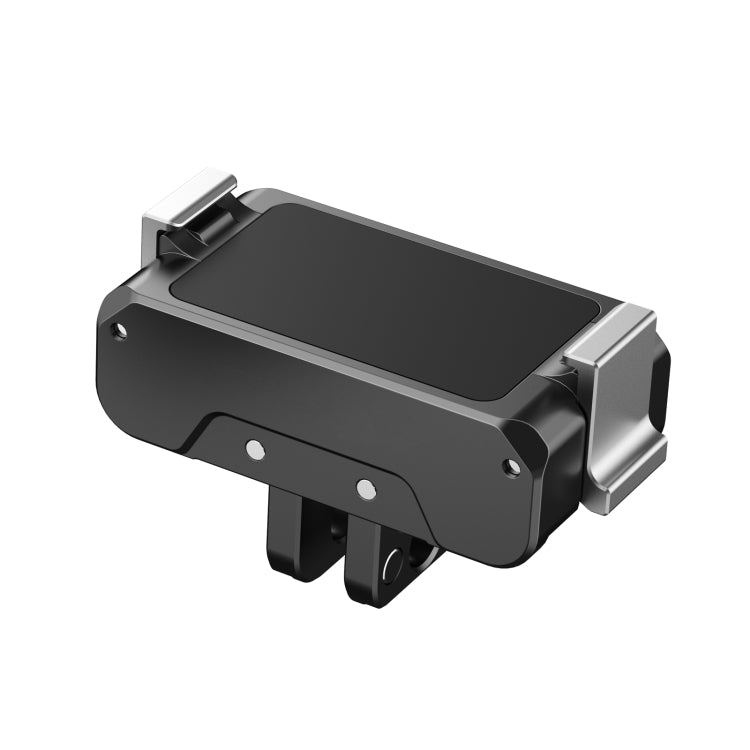 For DJI Osmo Action 5 Pro / 4 / 3 PULUZ Magnetic Quick Release Metal Base (Black) - Mount & Holder by PULUZ | Online Shopping South Africa | PMC TechLife | Buy Now Pay Later Mobicred