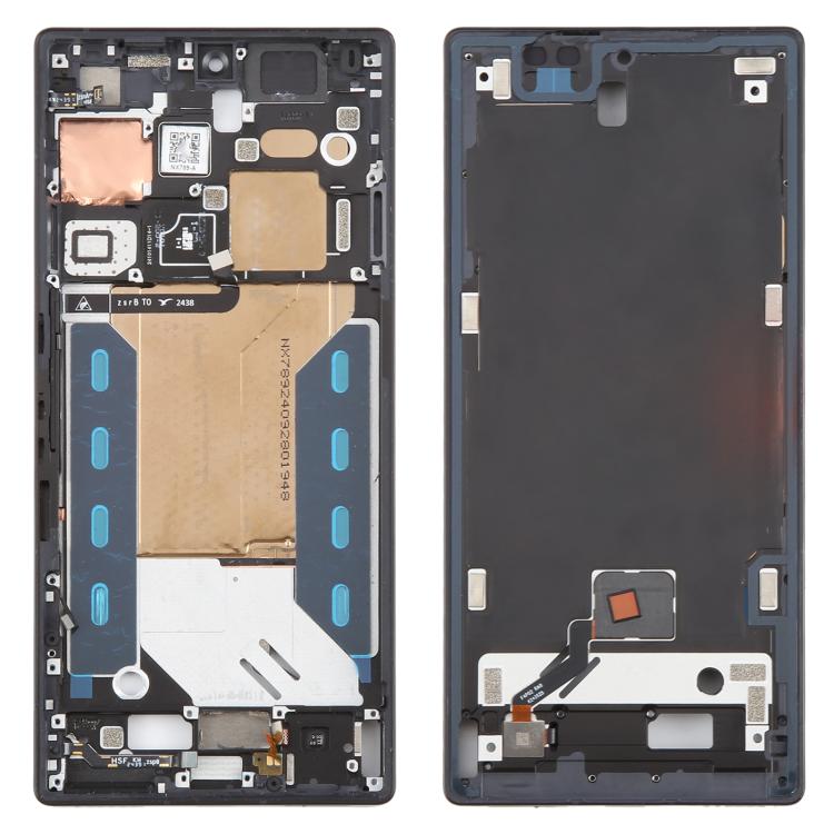 For ZTE nubia RedMagic 10S Pro+ Middle Frame Bezel Plate with In-Display Fingerprint Sensor Flex Cable (Black) - free shipping - PMC TechLife - Order now!
