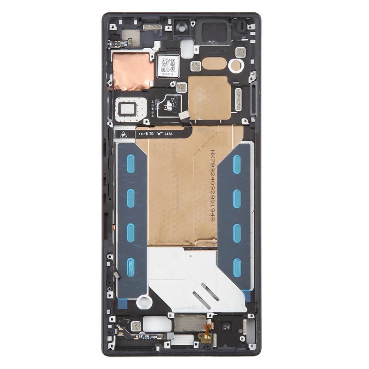 For ZTE nubia RedMagic 10S Pro+ Middle Frame Bezel Plate with In-Display Fingerprint Sensor Flex Cable (Black) - free shipping - PMC TechLife - Order now!