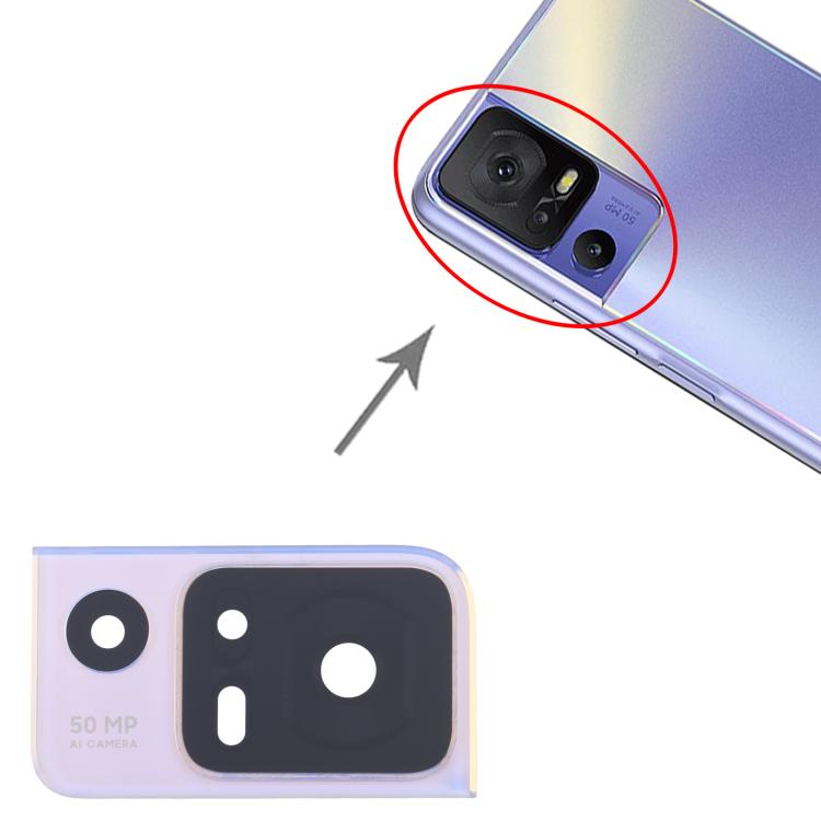 For TCL 40 SE T610K OEM Back Camera Lens (Purple) - free shipping - PMC TechLife - Order now!