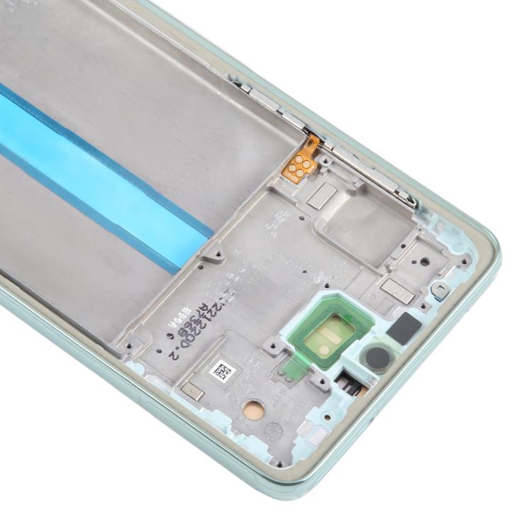 For Samsung Galaxy A73 5G SM-A736B OLED LCD Screen Digitizer Full Assembly with Frame(Green) - free shipping - PMC TechLife - Order now!