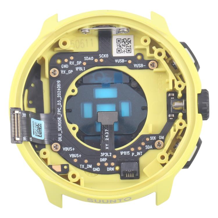 For Suunto Run Lime Original Back Cover Full Assembly (Yellow) - free shipping - PMC TechLife - Order now!