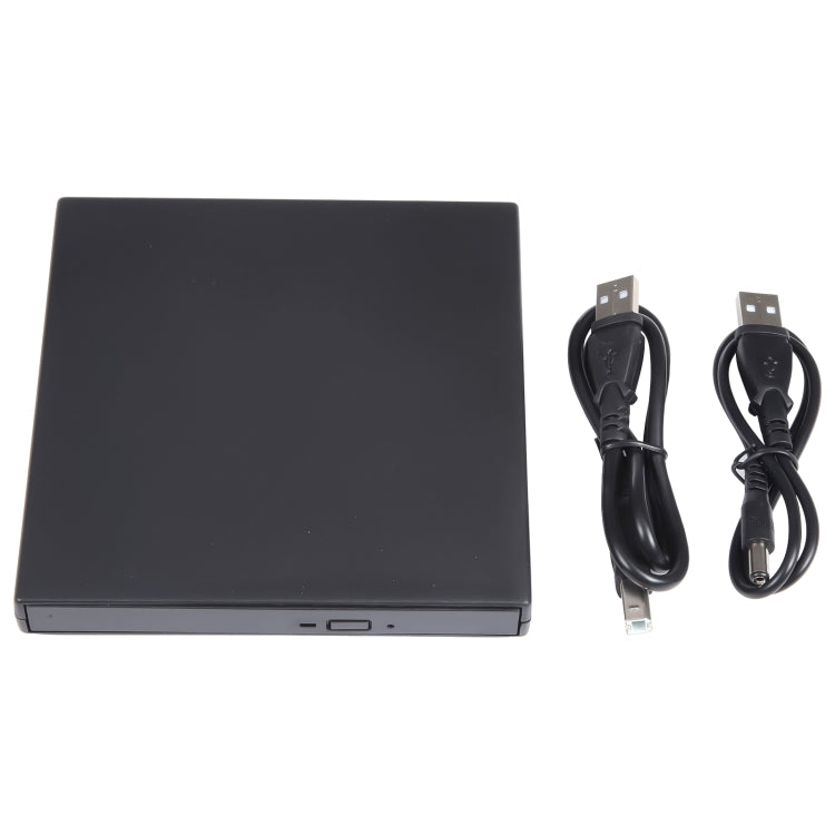 USB Slim Portable Optical Drive (CD-ROM)(Black) - Rewritable Drive by PMC Jewellery | Online Shopping South Africa | PMC Jewellery | Buy Now Pay Later Mobicred