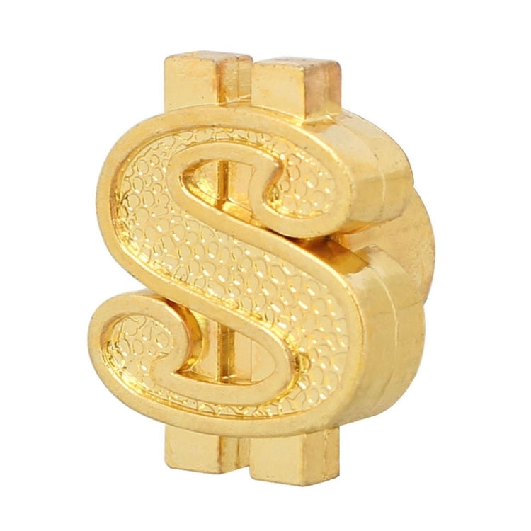 Universal 8mm Dollar Style Plastic Car Tire Valve Caps, Pack of 4(Gold) - Tire Valve Caps by PMC TechLife | Online Shopping South Africa | PMC TechLife | Buy Now Pay Later Mobicred