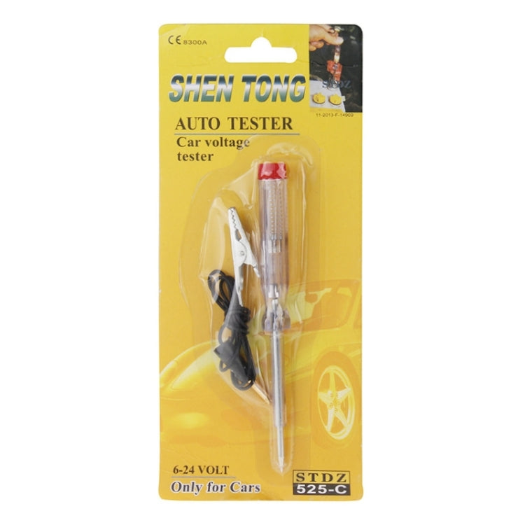 Auto Detection Repair Tools Alligator Clip Car Voltage DC 6-24 Volt Circuit Tester Pen - Electronic Test by PMC TechLife | Online Shopping South Africa | PMC TechLife | Buy Now Pay Later Mobicred
