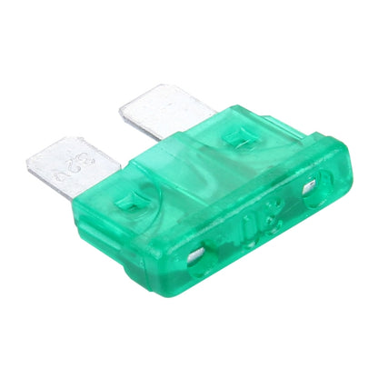 100 PCS Auto Mini Blade Fuse (30A) , DC 12V(Green) - Fuse by PMC Jewellery | Online Shopping South Africa | PMC Jewellery