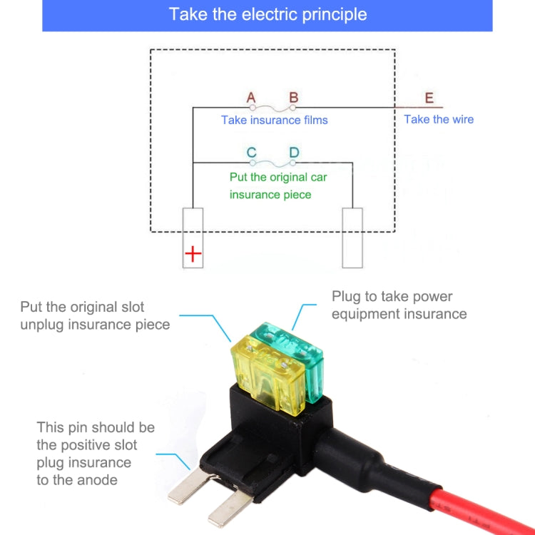 Add-A-Circuit TAP Adapter ATM APM Blade Auto Fuse Holder (Small Size) - Fuse by PMC Jewellery | Online Shopping South Africa | PMC Jewellery