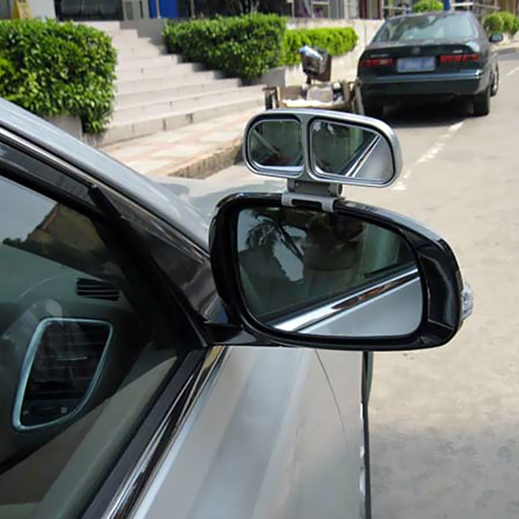 Right Side Rear View Blind Spot Mirror Universal adjustable Wide Angle Auxiliary Mirror(Black) - Convex Mirror & Accessories by PMc TechLife | Online Shopping South Africa | PMc TechLife | Buy Now Pay Later Mobicred