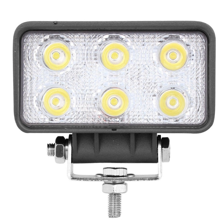 LML-1518 18W 1260-1350LM Epistar 6 LED White 30 Degree Spot Beam Car LED Light Waterproof IP67, DC 10-30V - Work Lights by PMC Jewellery | Online Shopping South Africa | PMC Jewellery | Buy Now Pay Later Mobicred