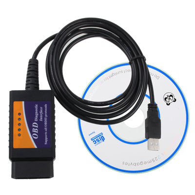 ELM327 Interface USB V1.5 OBDII Auto Diagnostic Scanner Tool - Cables & Connectors by PMC TechLife | Online Shopping South Africa | PMC TechLife | Buy Now Pay Later Mobicred