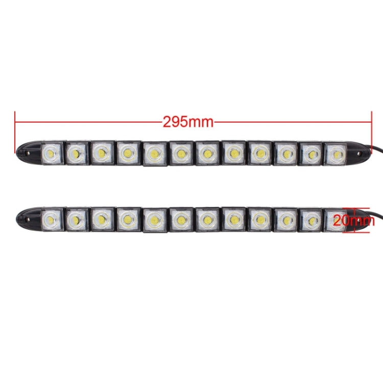 2 PCS  6W 12 LED SMD 5050 Flexible Snake LED Car Daytime Running Lights, DC 12V - Running Lights by PMC Jewellery | Online Shopping South Africa | PMC Jewellery | Buy Now Pay Later Mobicred