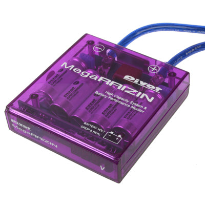 PIVOT Mega Raizin Voltage Stabilizer, High Capacity System & Battery Performance Monitor, DC 12V(Purple) - Voltage Stabilizer by PMC Jewellery | Online Shopping South Africa | PMC Jewellery