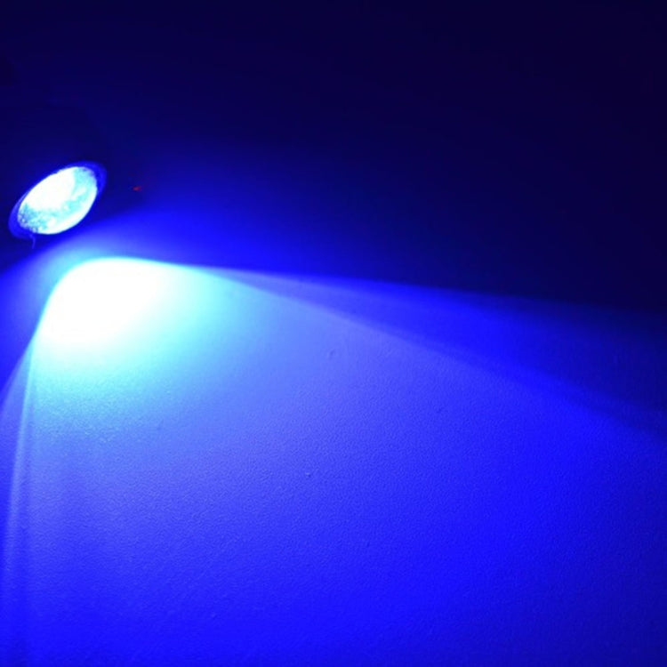 2 PCS 2x 3W  Waterproof Eagle Eye light  White LED Light for Vehicles, Cable Length: 60cm(Blue Light) - Eagle Eye Lamps by PMC TechLife | Online Shopping South Africa | PMC TechLife | Buy Now Pay Later Mobicred