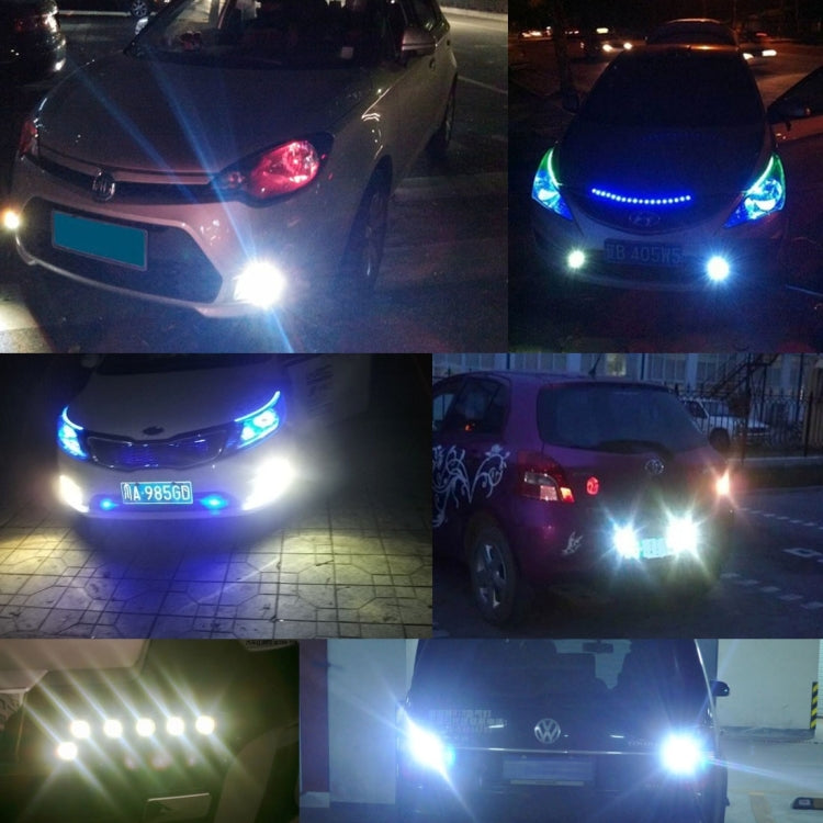2 PCS 2x 3W  Waterproof Eagle Eye light  White LED Light for Vehicles, Cable Length: 60cm(Blue Light) - Eagle Eye Lamps by PMC TechLife | Online Shopping South Africa | PMC TechLife | Buy Now Pay Later Mobicred