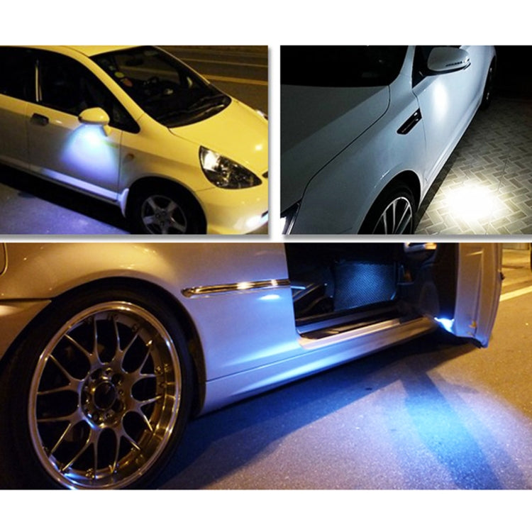 2 PCS 2x 3W  Waterproof Eagle Eye light  White LED Light for Vehicles, Cable Length: 60cm(Blue Light) - Eagle Eye Lamps by PMC TechLife | Online Shopping South Africa | PMC TechLife | Buy Now Pay Later Mobicred