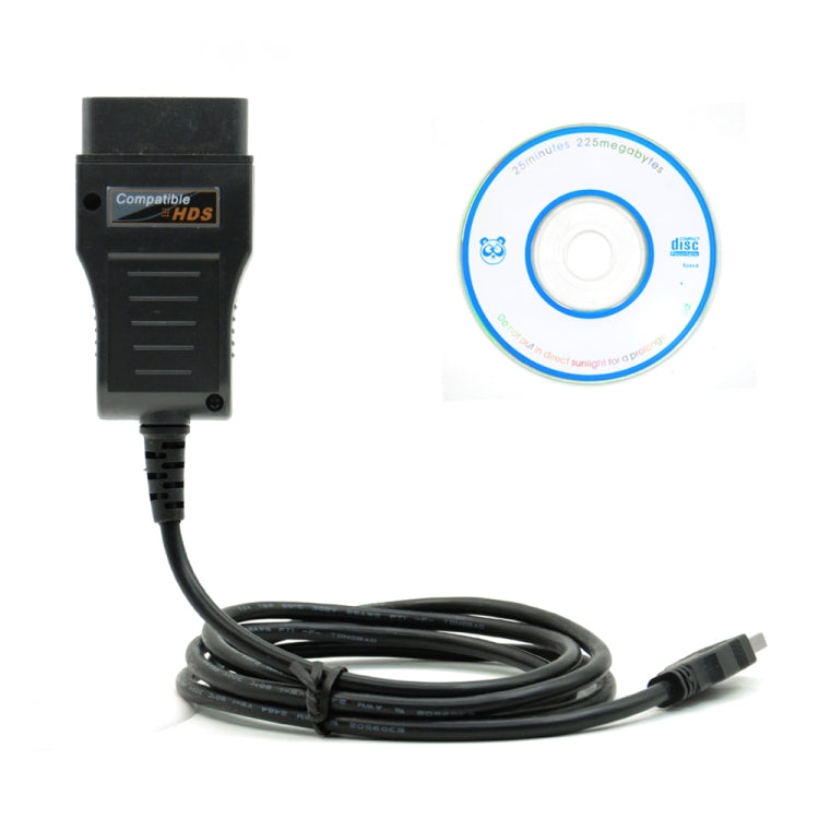 HDS 16 Pin OBDII USB Interface Diagnostic Cable for Honda - Cables & Connectors by PMC TechLife | Online Shopping South Africa | PMC TechLife | Buy Now Pay Later Mobicred